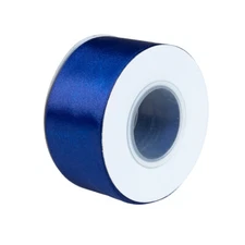 Craft County Double Faced Satin Ribbon – 2”,1 ½”, 1 ¼", & 1” – Various Colors