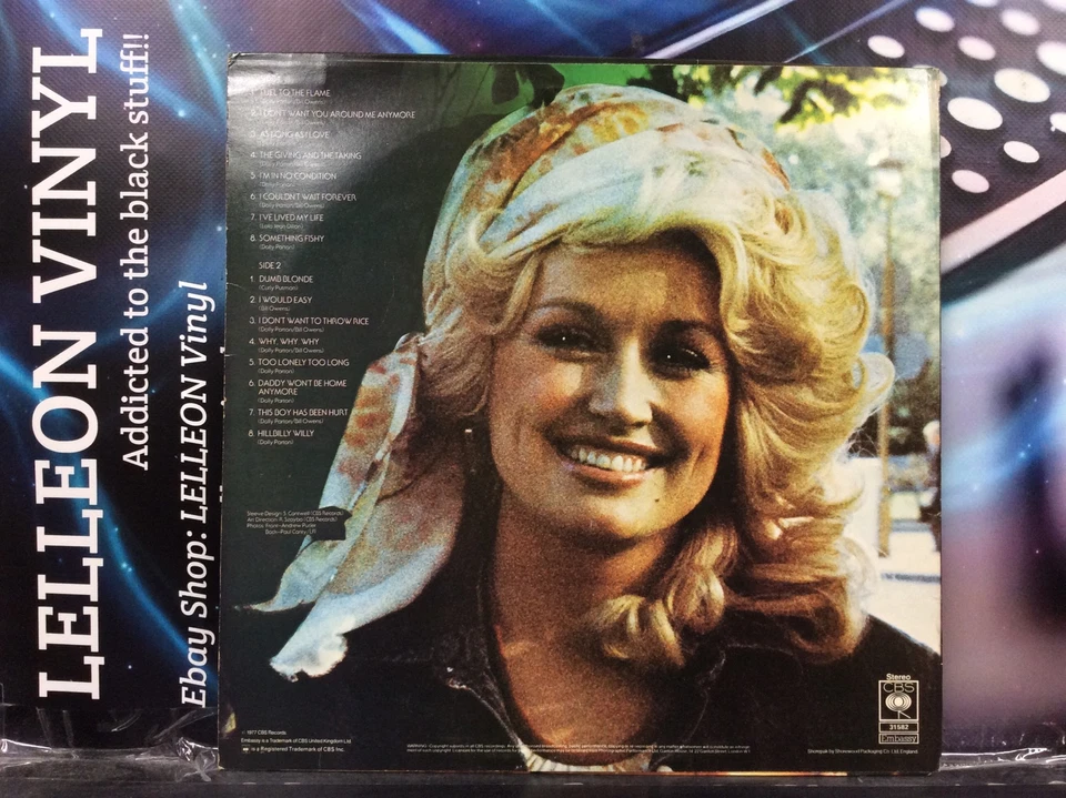 Dolly Parton The Dolly Parton Story LP Album Vinyl CBS31582 A1B1 Country 60s 70s - Image 2 of 4