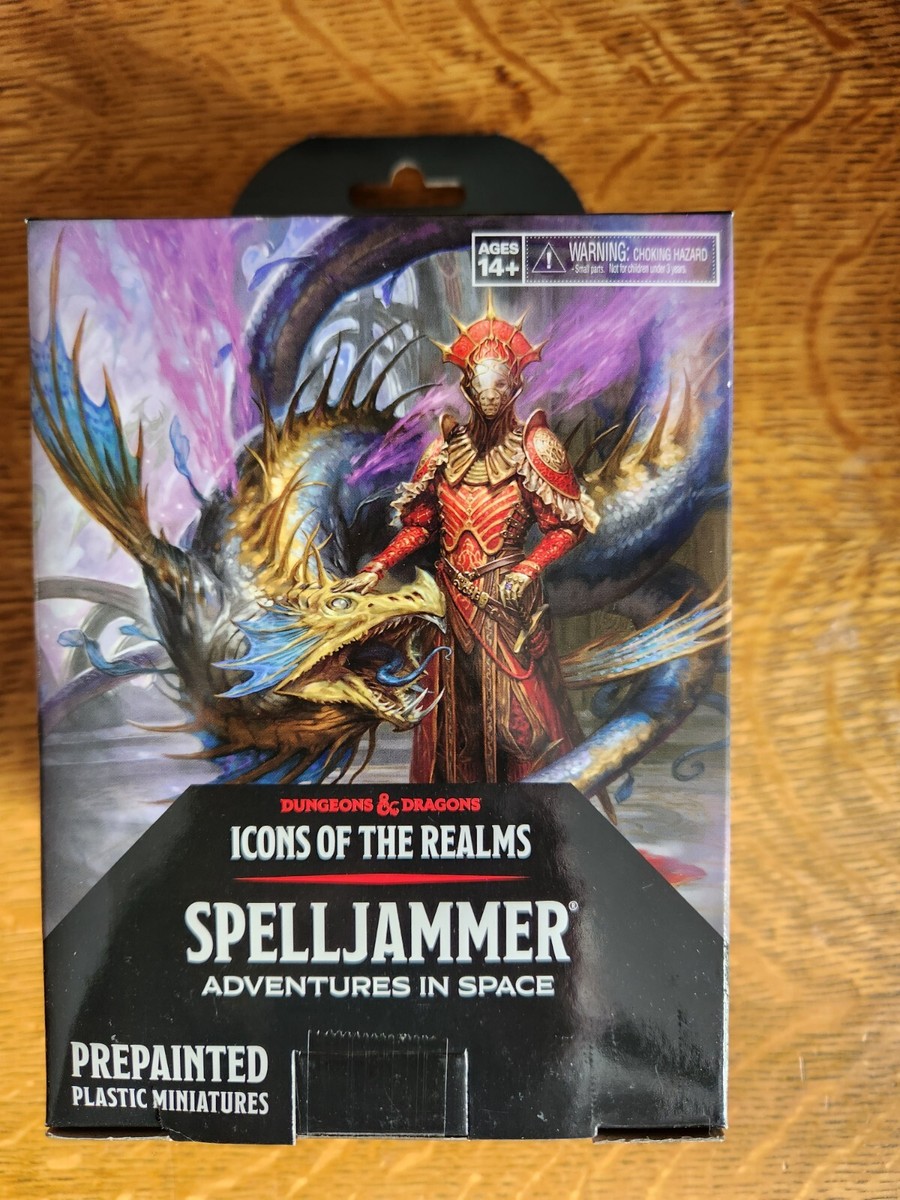 spelljammer booster box Platinum Edition of Spelljammer: Adventures in Space (D&D) Beadle & Grimm's Pandemonium Warehouse Dragons miniatures WizKids D&D Minis Spelljammer -