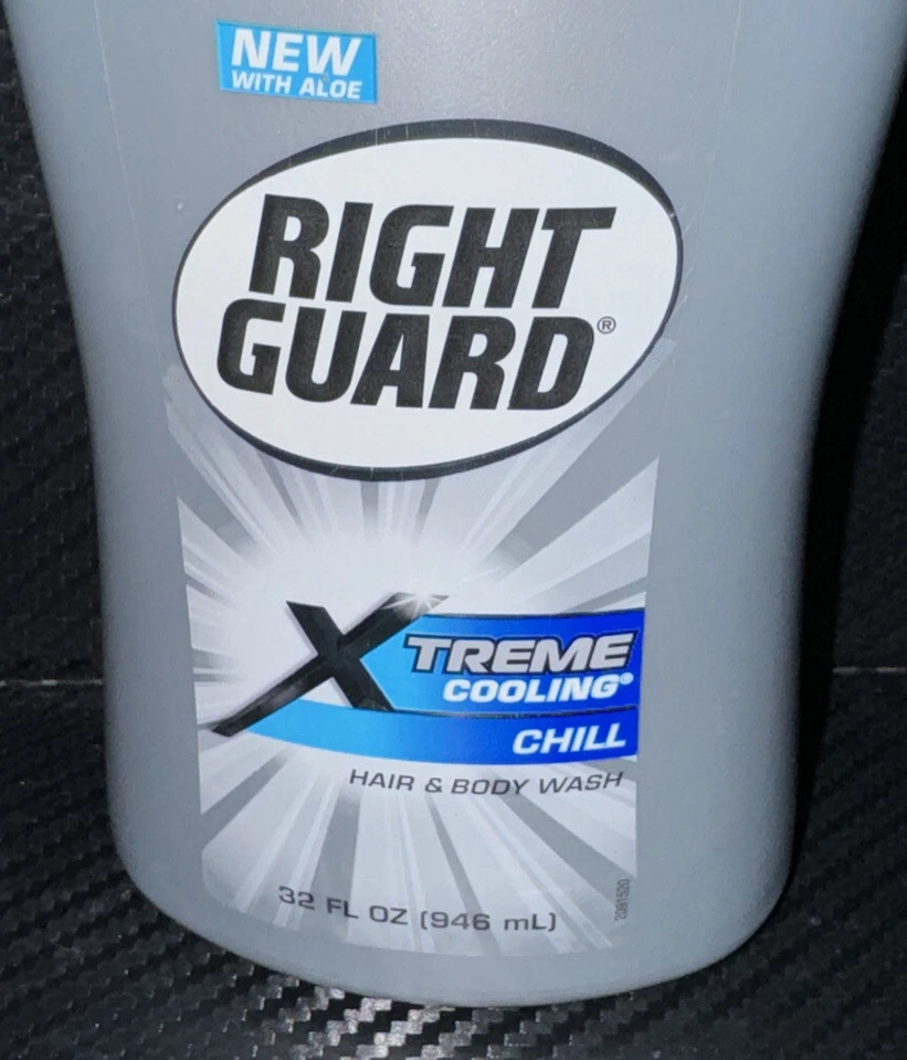 Right Guard Xtreme Cooling Chill Hair& Body Wash  Fresh + Moisture 32 OZ. - Image 4 of 4