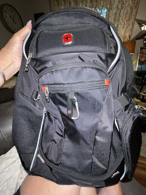 Swiss Gear Scan Smart Airflow Smart Laptop Backpack Black*EXCELLENT CONDITION*