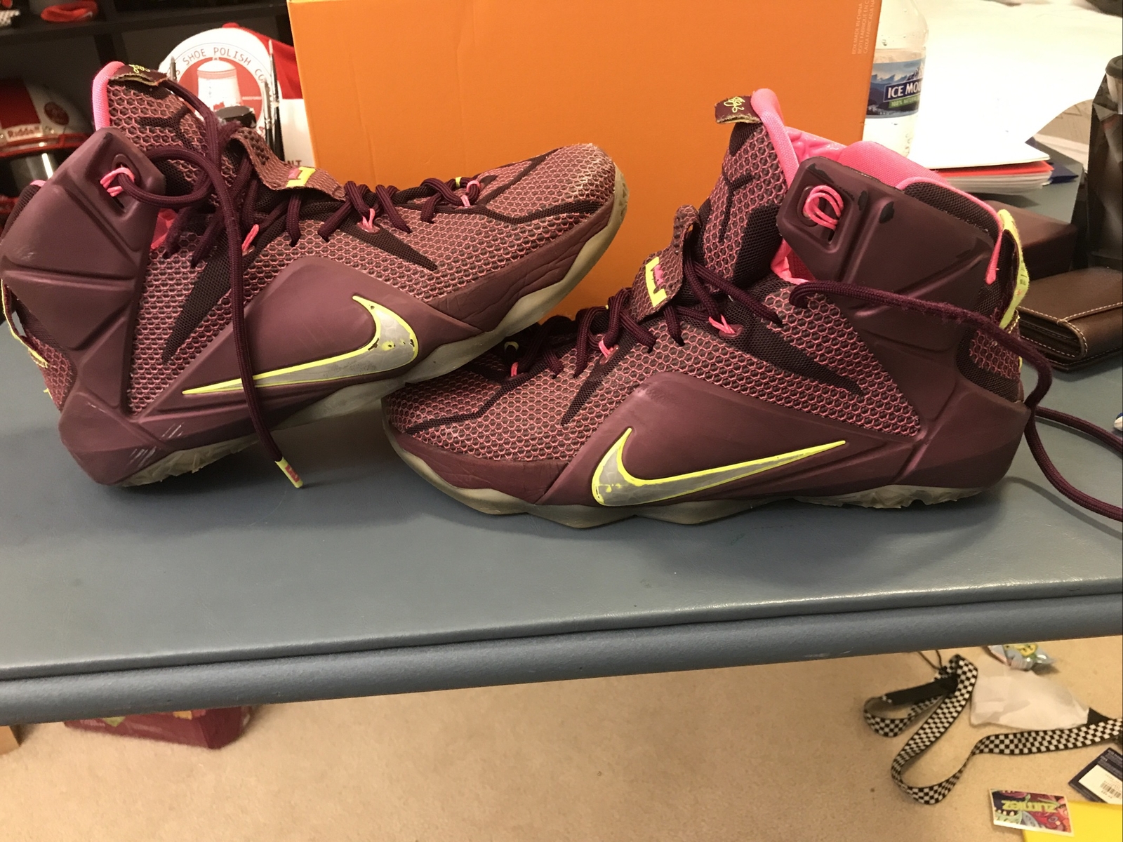 lebron 12 burgundy