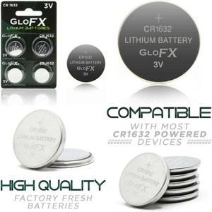 Cr1632 Battery Lithium Button Coin Cell Batteries 3v 3 Volt Remote Watch Ebay