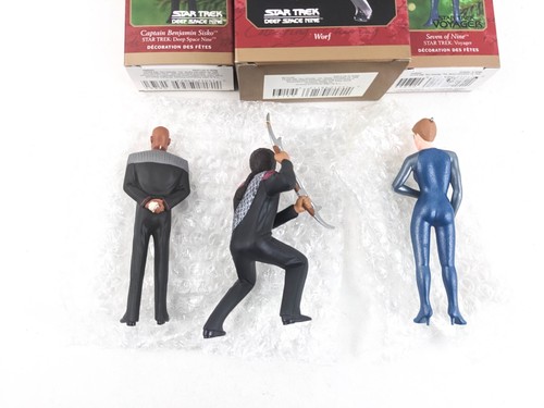 Hallmark Keepsake Ornaments Lot Star Trek Enterprise Voyager Deep Space Nine - Picture 20 of 24