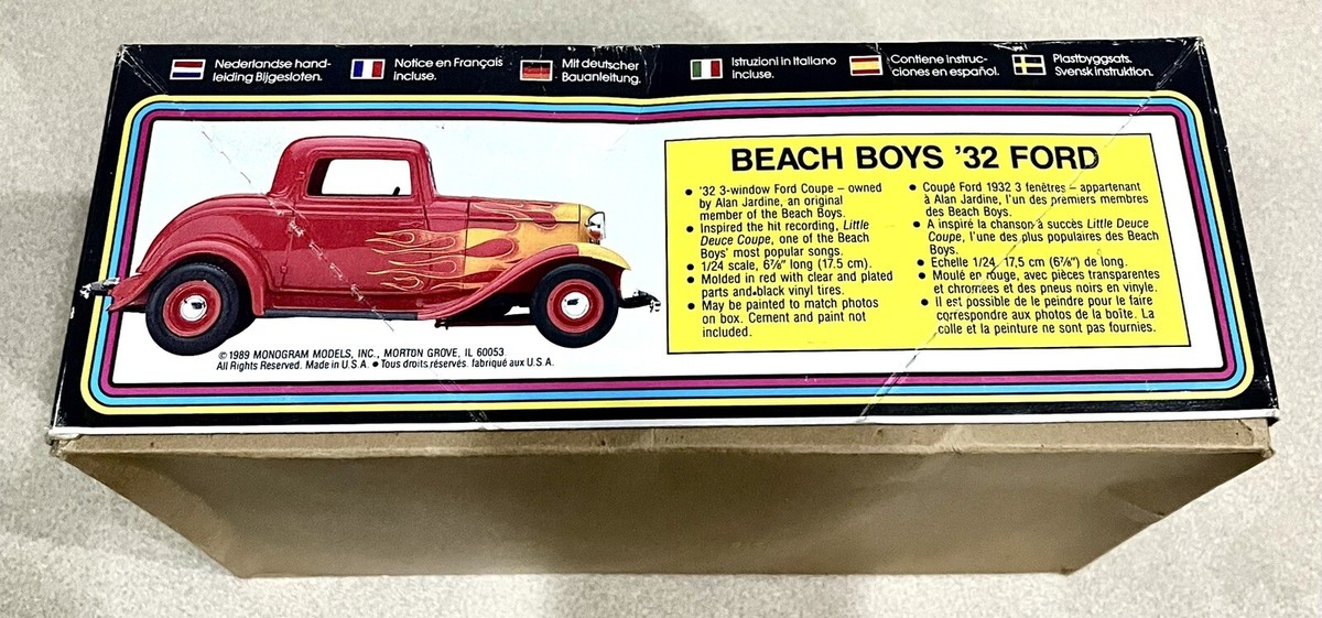🏁 MONOGRAM VINTAGE ROCKIN RODS THE BEACH BOYS LIL DEUCE