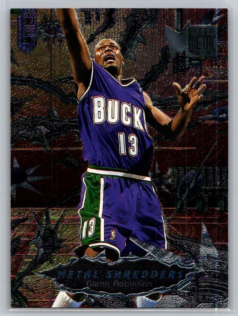 💎1996-97 Metal Basketball #245 Glenn Robinson - Milwaukee Bucks💎