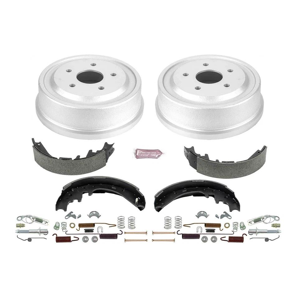 Power Stop 1-Click Daily Driver Rear Drum & Shoe Kit for 00-01 Dodge Ram 1500 Foto 2 de 2