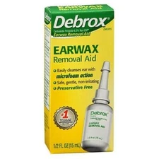 Debrox Earwax Removal Aid Drops  0.5 Oz By Med Tech Products
