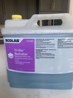 ECOLAB 61148393 Tri-star Liquid neutralizer  concentrated loundry sour 2.5 GAL