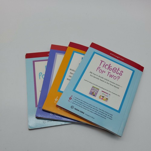 American Girl Books Lot Of 4 Small Paperback Books Poppy,Tickets For Two,Friends - Picture 6 of 12