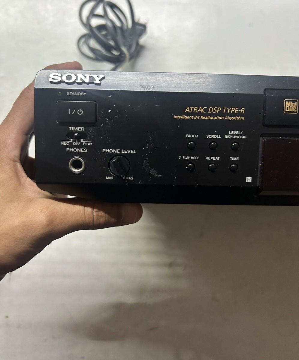 sony minidisc deck mds-je530 recorder | eBay