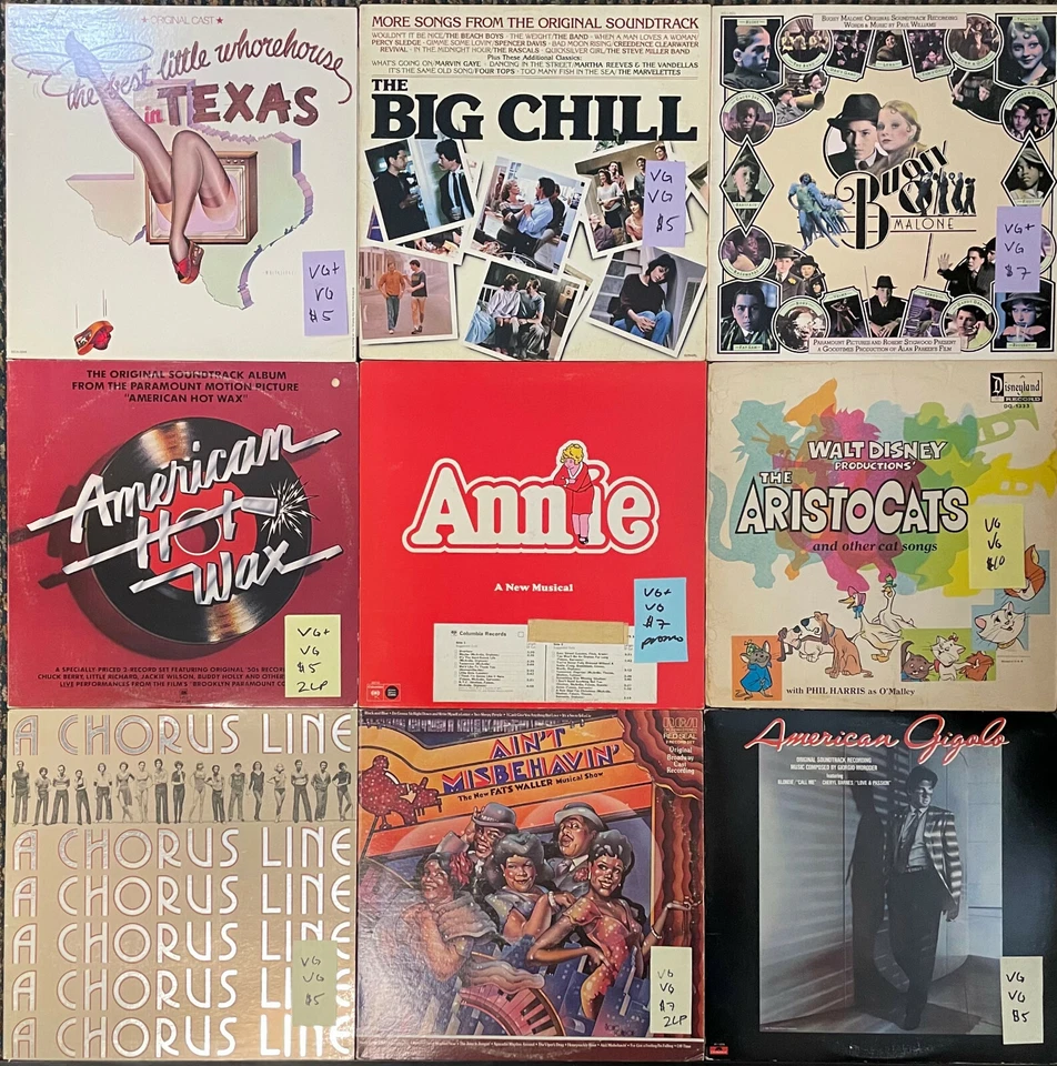 You pick - Broadway, Film, & TV Soundtrack, Vocalists Vinyl Records LPs - Image 2 of 4