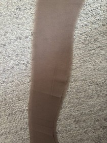 2 Pair vintage Triumph Garter stockings 9 1/2 -10 Nude Mesh