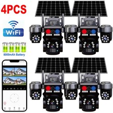 Camara De Seguridad Solar Inalambricas Para E...