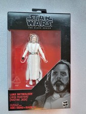 Jedi Master Luke Skywalker  Star Wars Black Series 3.75 Walmart MIB  TBS