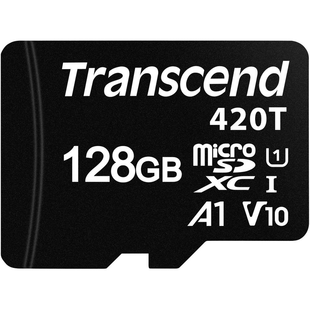 Transcend TS128GUSD420T Scheda microSD Industrial 128 GB Class 10 UHS-I