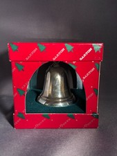 Reed  Barton Sterling Silver Plated Bell Ornament