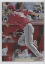 2020 Topps Stadium Club Chrome Refractor Shogo Akiyama #285 Rookie RC 4al