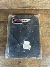 Vintage Big Mac Rugged Twill Work Shirt-65 Polyester-35 Cotton-New