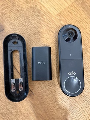Arlo Essential Doorbell Türklingel - Schwarz, Akku