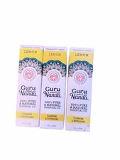 Guru Nanda Lemon Essential Oil 3 Pack 100% Pu...