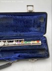 Silver Closed Hole Beginner Traditional Concert Flute In Black Hard Case — photo 2