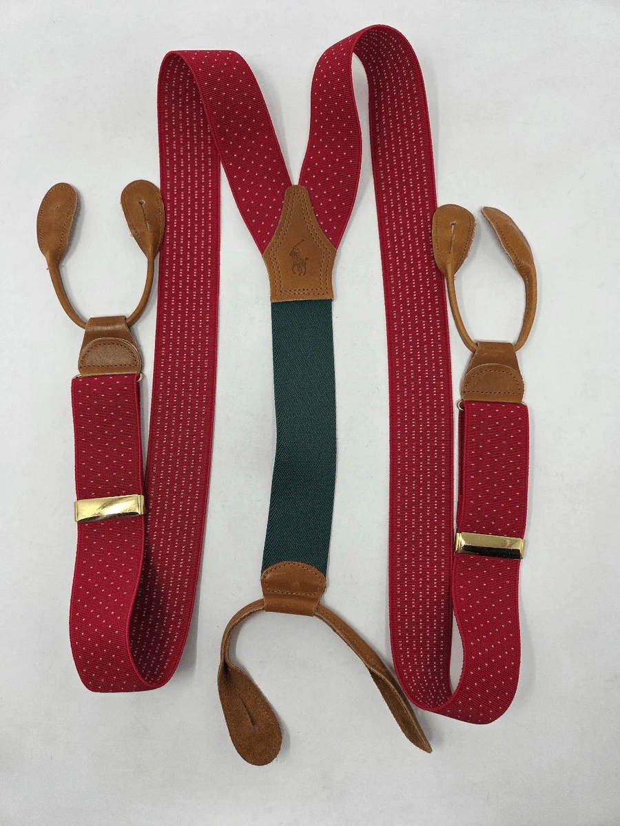Polo Ralph Lauren Red Suspenders for Men for sale | eBay