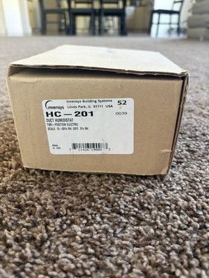 Invensys HC-201 Electric Duct Humidistat Two-Position Humidity Control