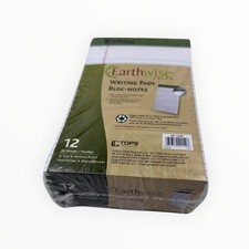 12 Pads TOPS Writing Pads Jr Size Medium-Ruled Perforated Sheets 5"x8" 50 Sheets