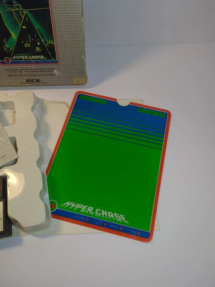 Hyper Chase Vectrex Game COMPLETE CIB manual box cart - Tested And Works - Image 2 of 4