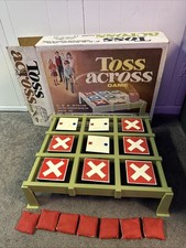 VINTAGE IDEAL TOSS ACROSS GAME 1969 IN BOX