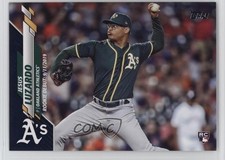 2020 Topps Update Rookie Debut Wal-Mart Royal Blue Jesus Luzardo #U-94 1k2s