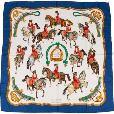 Hermès Reprise Silk Carre 90 Scarf Tuch Schal