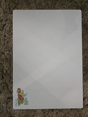 Corning Ware Large Spice of Life La Sauge Counter Saver Cutting Board 14 x 20