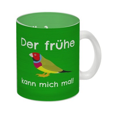 Der frühe Vogel kann mich mal! Glas Tasse Wenn dein Kollege, der komische