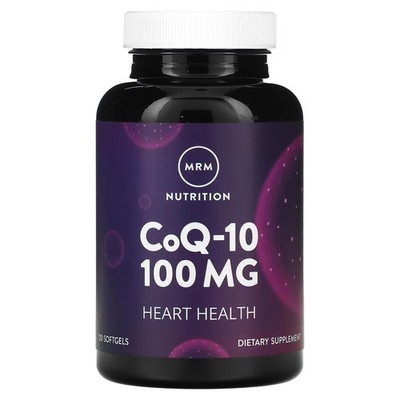 2 X MRM, Nutrition, CoQ-10, 100 mg, 120 Softgels-Worldwide