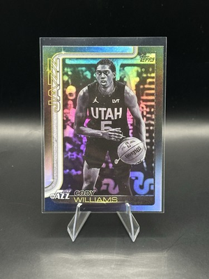 #ad CODY WILLIAMS 2025 26 Topps Black Friday Blackout #130 Target $0.99