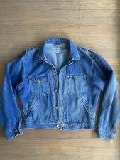 Vintage Ralph Lauren Polo Dungarees Denim Jacket Medium Made In USA