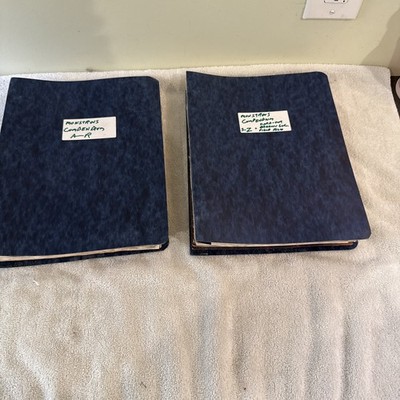 vtg TSR dungeons dragons monstrous compendium binders rpg kara-tur