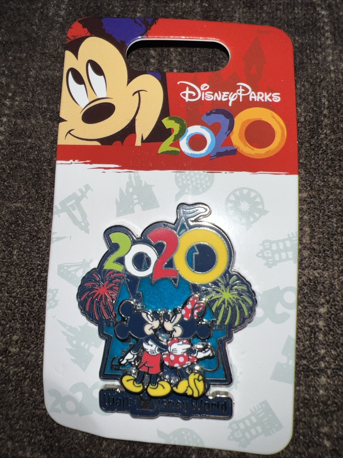 Disney World 2020 Mickey & Minnie Collectible Pin