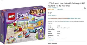 LEGO FRIENDS: Heartlake Gift Delivery (41310)