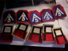 WW 2 10 US MILITARY PATCHES. LOT 10
