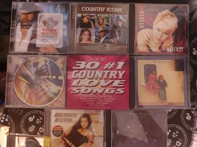 8 CD Lot CLASSIC COUNTRY ~ TOBY KEITH, THE JUDDS, VARIOUS ARTISTS & MANY MORE - Image 1 of 4