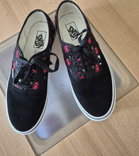 VANS Low Top Sneaker schwarz Kirschen-Muster ...