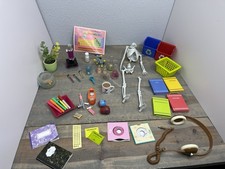 Our Generation American School Room 18" Doll Science Lab Lot Skeleton