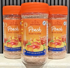3x Knightsbridge Peach Instant Tea 400g Hot/Iced Fruit Drink Powder Refreshing🍑