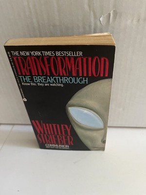 Transformation: The Breakthrough Whitley Strieber Avon 1989 1st Print PB Very Gd
