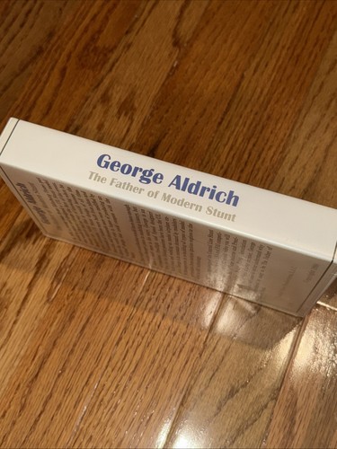1998 VHS Videotape~George Aldrich~The Father Of Modern Stunt~Model Airplanes - Picture 14 of 17