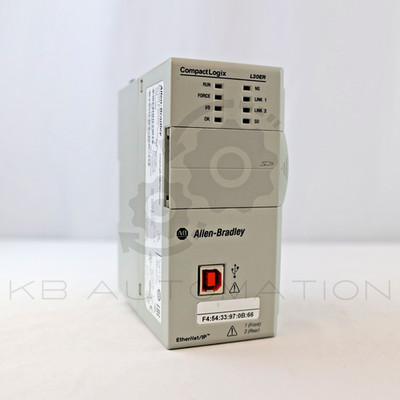 1769-L30ER Allen-Bradley CompactLogix 5370 Controller, Dual Ethernet, 1MB memory