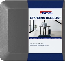 anti Fatigue Mat Floor Mat, Extra Thick Standing Office Desk Mat Memory Foam Cus